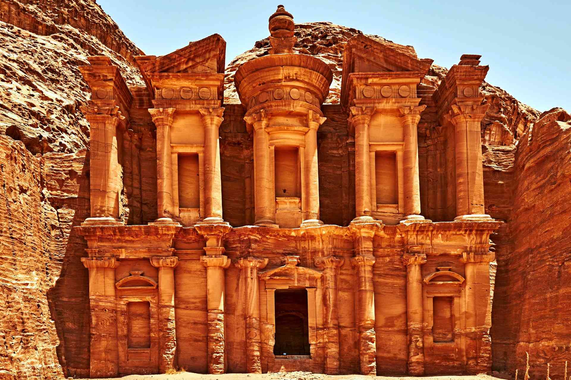 Petra; Petra Jordan; Ancient city Petra; Rose City Petra; Nabatean city; UNESCO World Heritage; Jordanian tourism; Jordan landmarks; Al-Khazneh; Treasury Petra; Petra Monastery; Siq Petra; Petra tombs; Petra archaeological site; Petra history; Nabatean architecture; Jordanian heritage; Petra tours; Lost City Petra; Petra Jordan travel