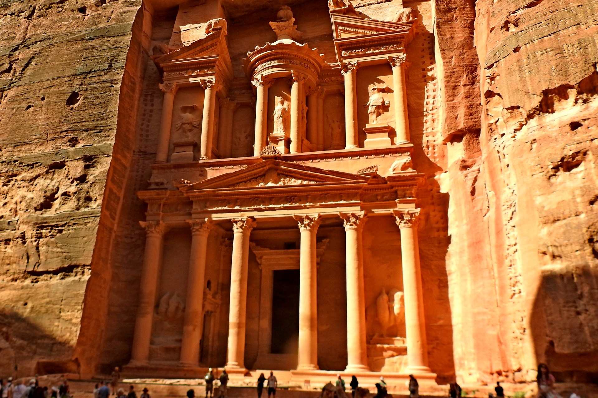 Private day-tour to Petra from Amman; Jordan tourism; Petra tours; Amman city; Wadi Musa; Siq Trail; Treasury (Al-Khazneh); Monastery (Ad Deir); Petra history; Nabataean civilization; ancient city; rock-cut architecture; Jordanian culture; Bedouin community; desert landscapes; Jordanian cuisine; camel rides; horseback riding; traditional handicrafts; Petra by night; Petra Horseback Ride; Petra hiking; Petra guided tour; Petra entrance fees; transportation from Amman; private tour services; day trips from Amman; travel agencies; tour operators; hotel pickup; professional guides; Petra in Jordan