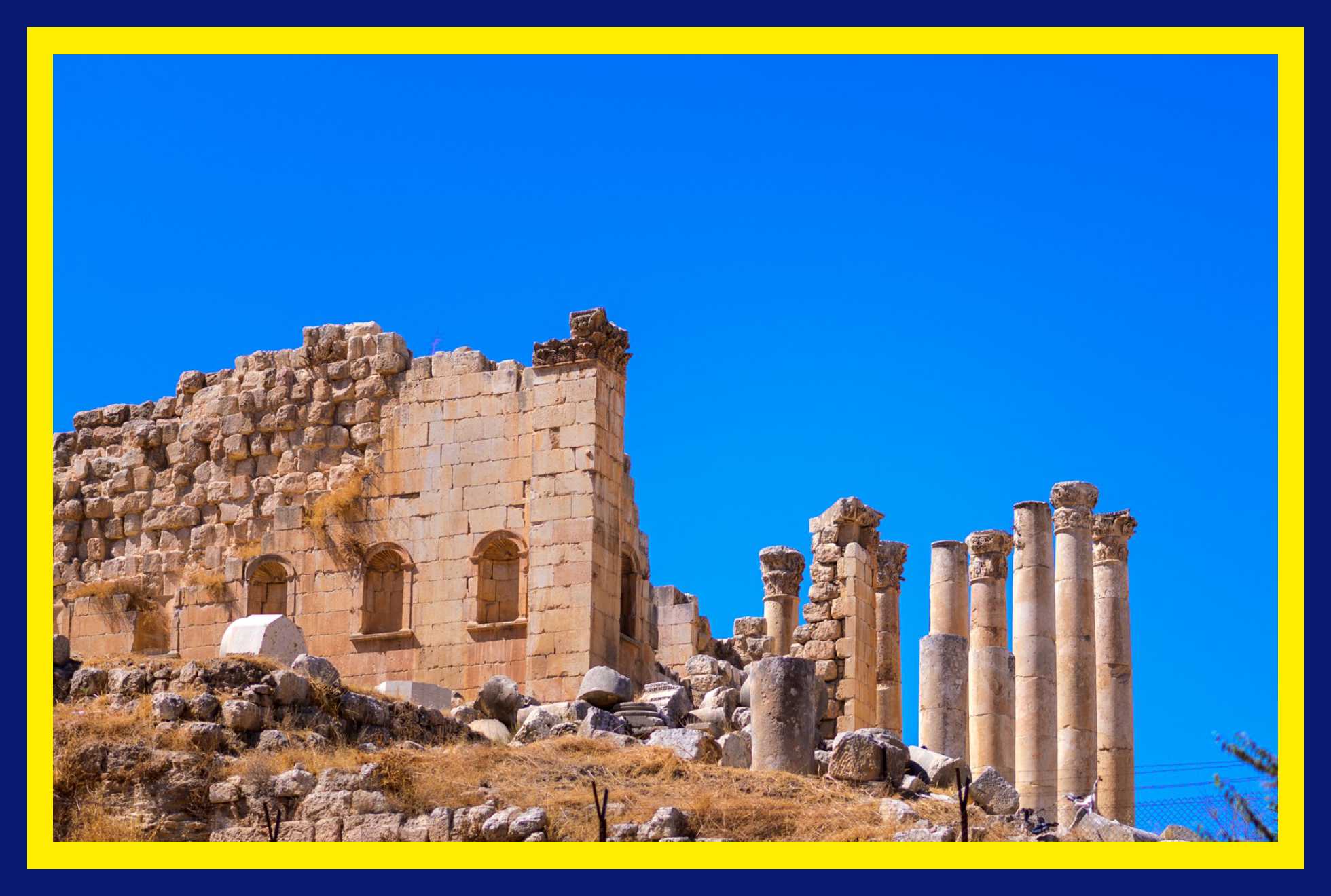 jerash; jordan; unesco world heritage; tour; archaeological site; ruins; ancient city; history; historic; travel; exploration; attractions; tourism; cultural; ancient; roman empire; middle east; landmark; architecture; amphitheater; jordan tourism; historical site; guided tour; jordan travel; sightseeing; vacation; adventure; roman ruins; cultural heritage; visitor center; travel destination; culture; day trip; ancient ruins; jordan history; archaeological tour; ancient architecture; heritage site; mosaics; temple of artemis; oval plaza; Hadrian's Arch; nymphaeum; local guide; roman history; ruins of jerash; history buffs; history enthusiasts; explore; columns; gate of hadrian; journey; beit ras; abila archaeological park; zeus temple; jordan landmarks; jordanian culture; tourist attractions; travel experience; ancient civilizations; historical landmarks; historical tour; cultural tour; guided excursion; immersive experience; travel itinerary; outdoor adventure; byzantine empire; historical monuments; travel package; historic tour; must-see attractions; trip planner; group tour; private tour; family-friendly tour; off the beaten path; hidden gems; relaxation; photo opportunities; unforgettable memories; local cuisine; traditional experiences; travel tips.